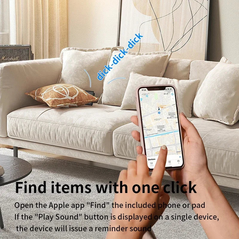 Thin GPS Locator Card Anti Loss GPS Tracking Smart Mini Tag Bluetooth