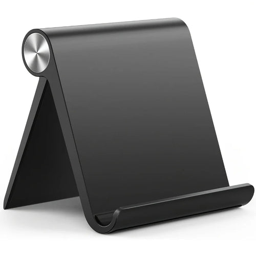 Adjustable Portable Tablet & Phone Stand - Foldable Desktop Dock with
